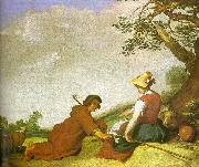 BLOEMAERT, Abraham Shepherd and Sherpherdess oil painting reproduction